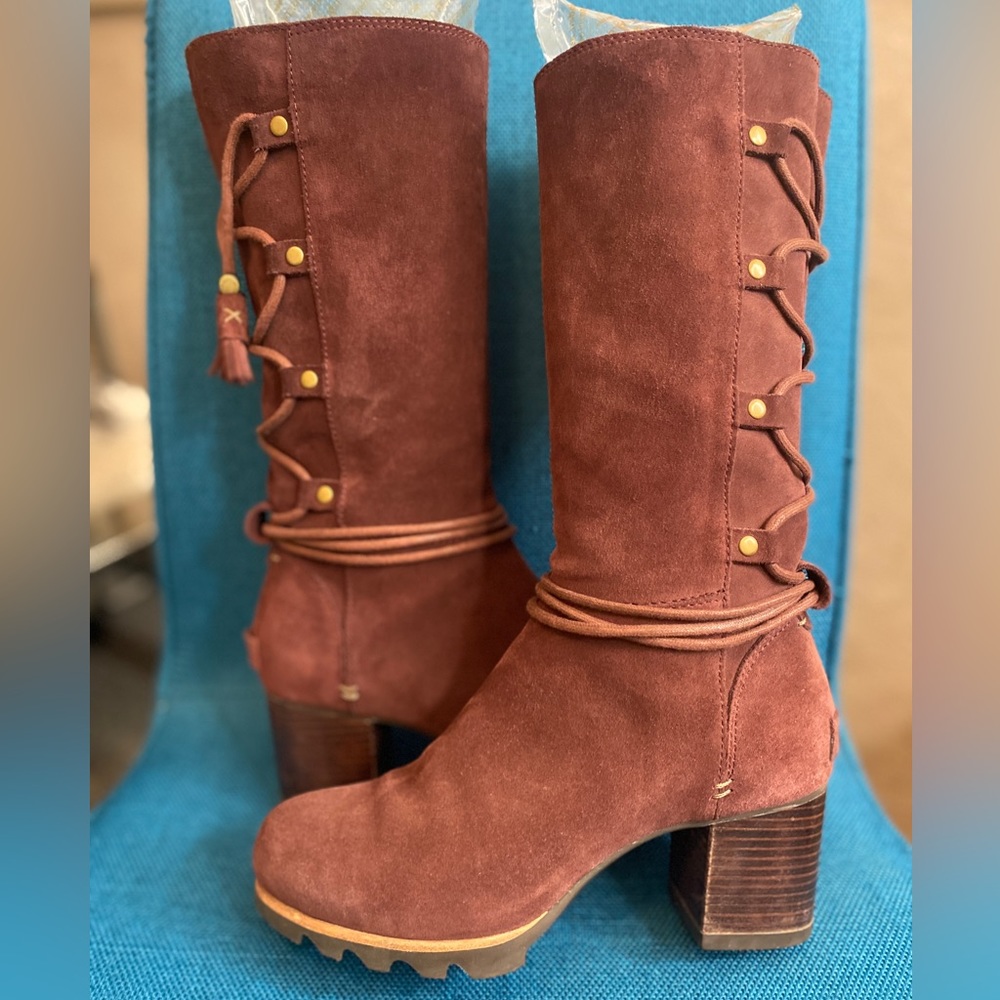 Sorel Farah Mid Heeled Boots